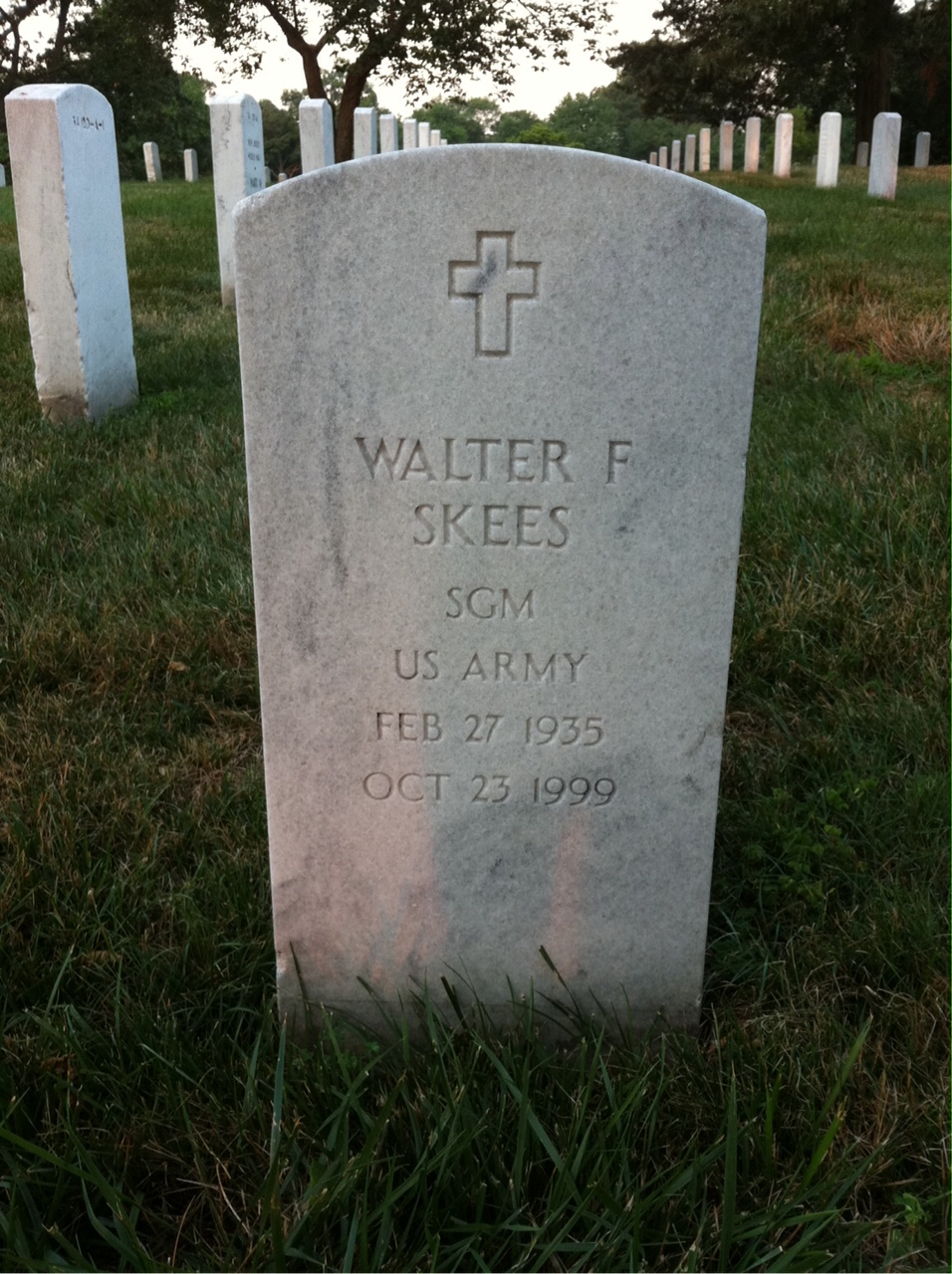 Walter F Skees