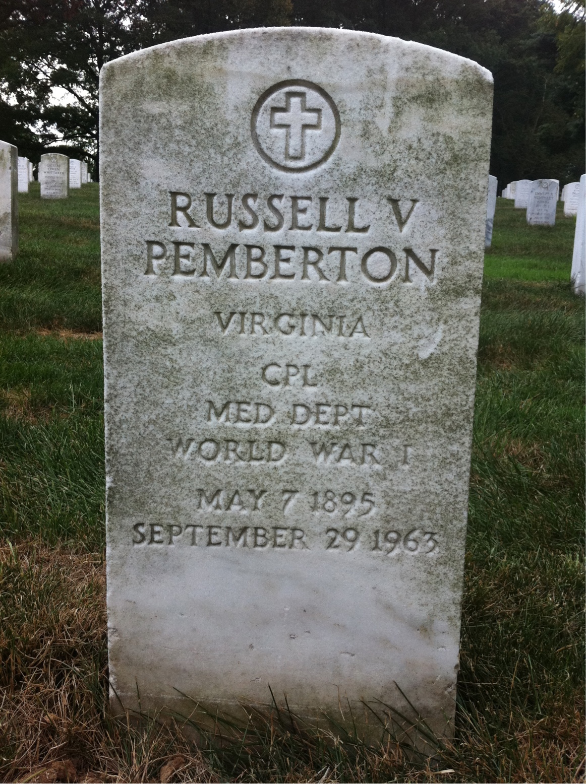 Russell V Pemberton