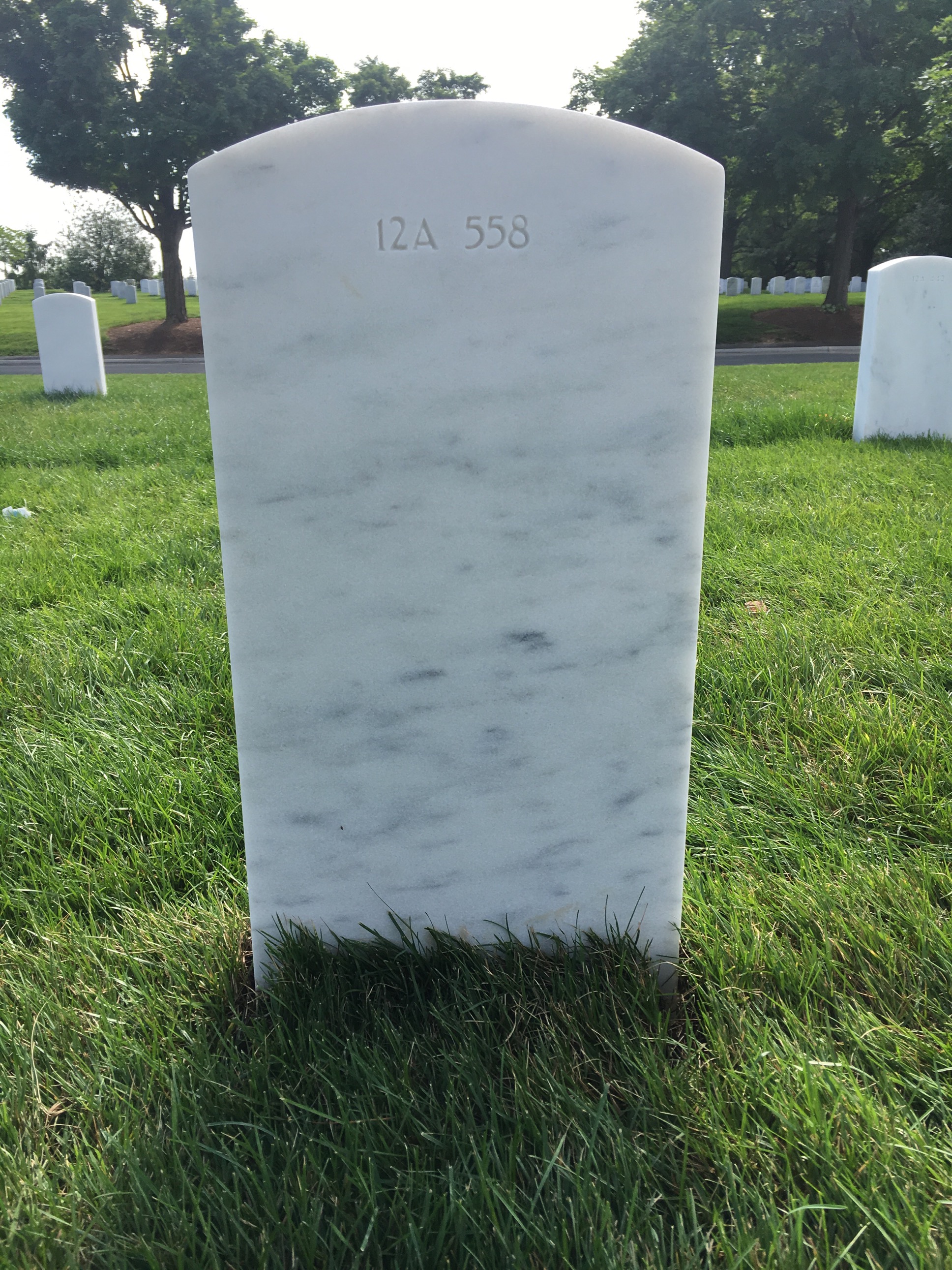 Back of headstone — Vickie L Boddie
