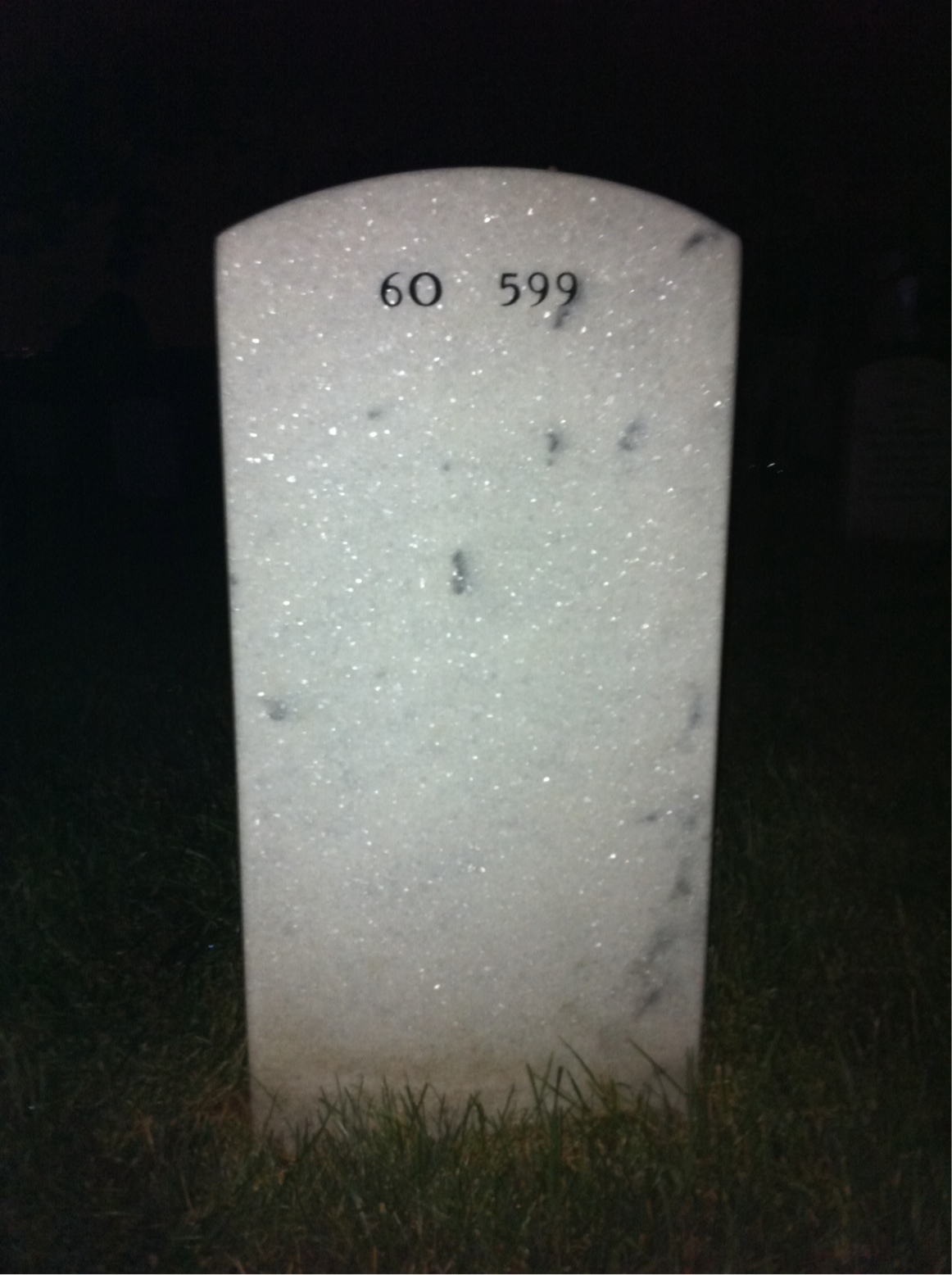 Back of headstone — Samuel Smith