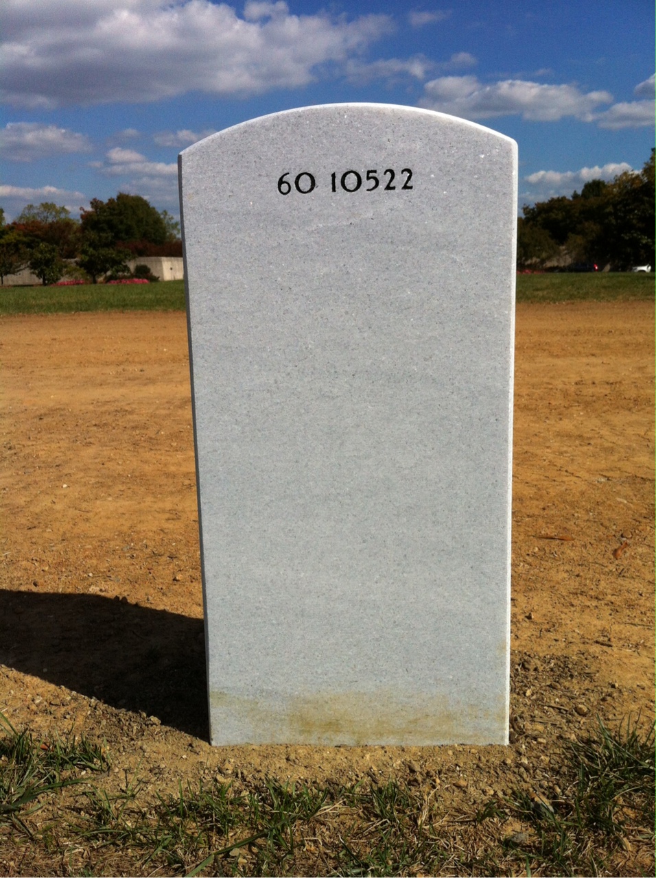 Back of headstone — Konstantin Klyaz