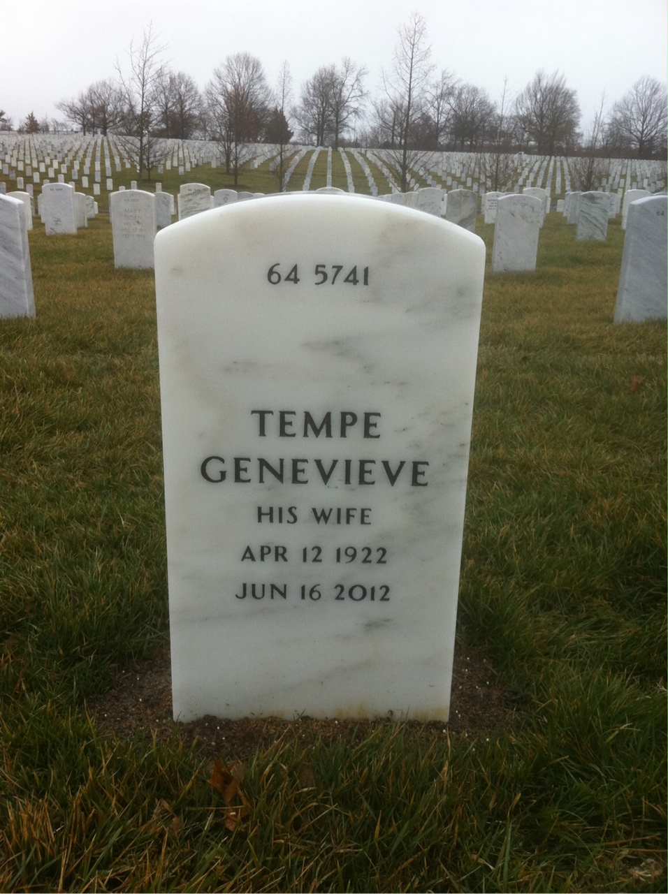 Back of headstone — Howard Durham