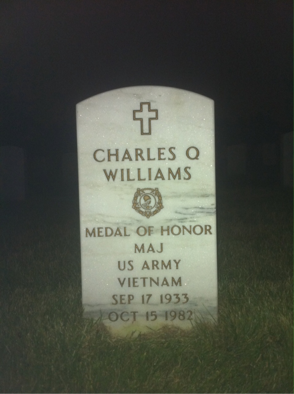 Headstone of Charles Williams