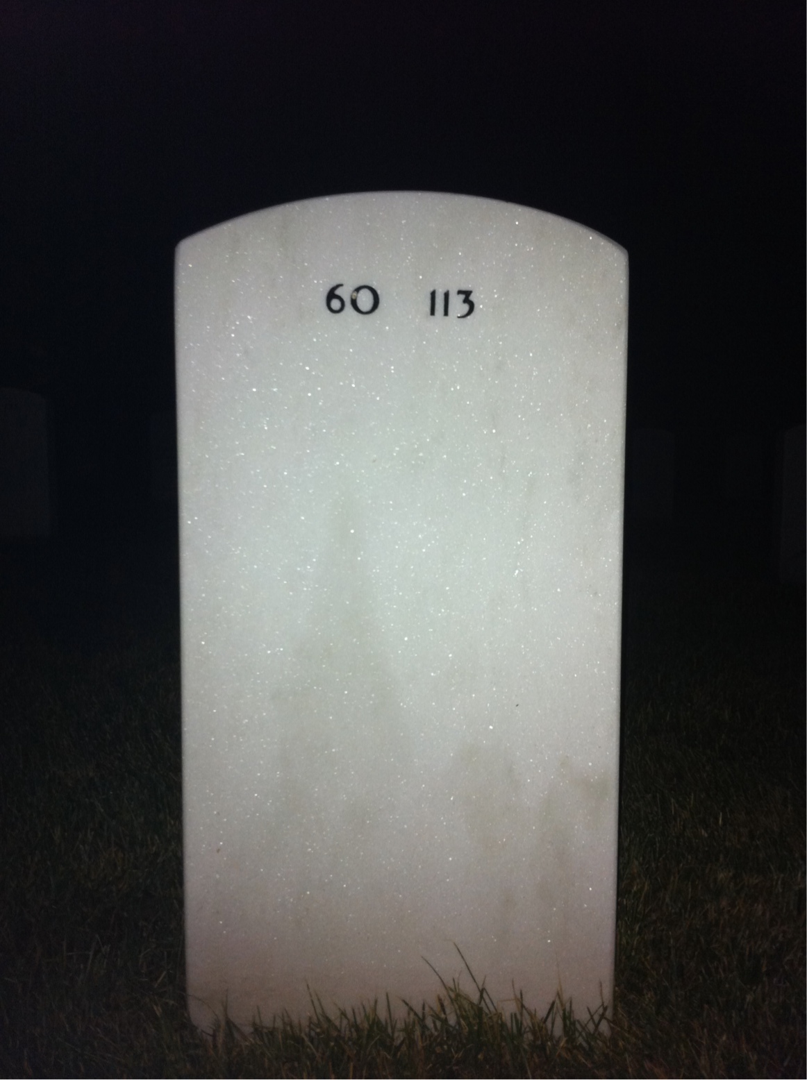 Back of headstone — Stephen Sutcliffe