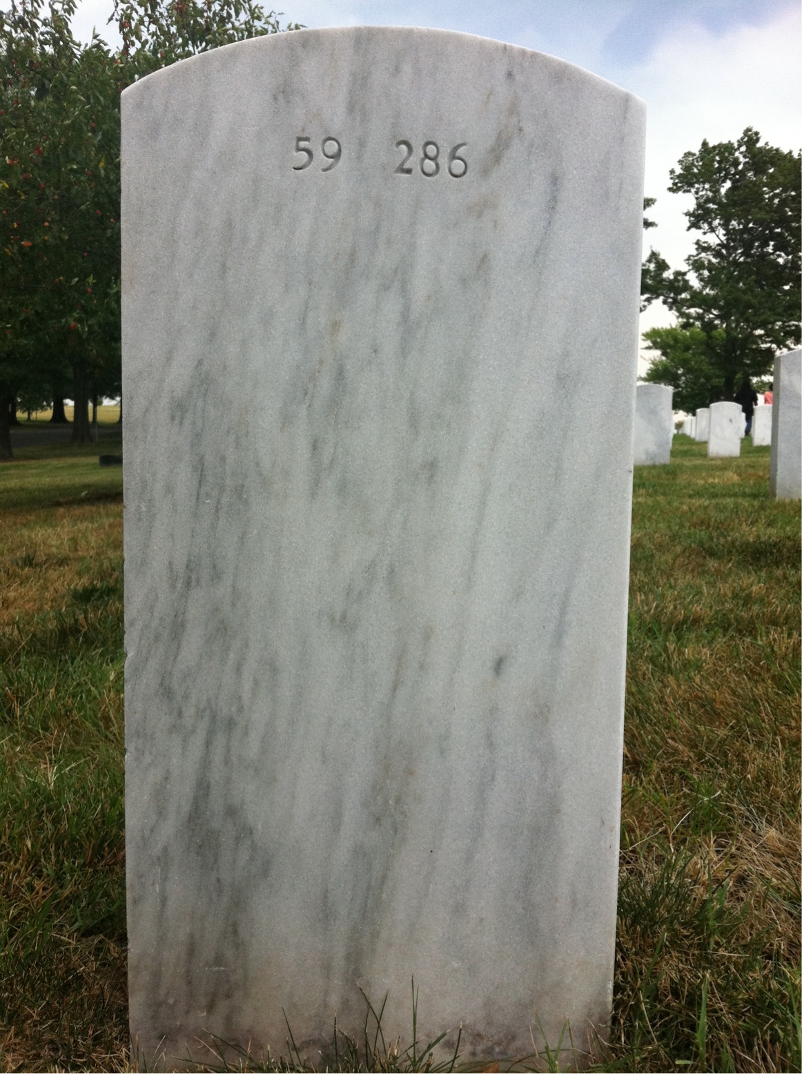 Back of headstone — Michael Murphy