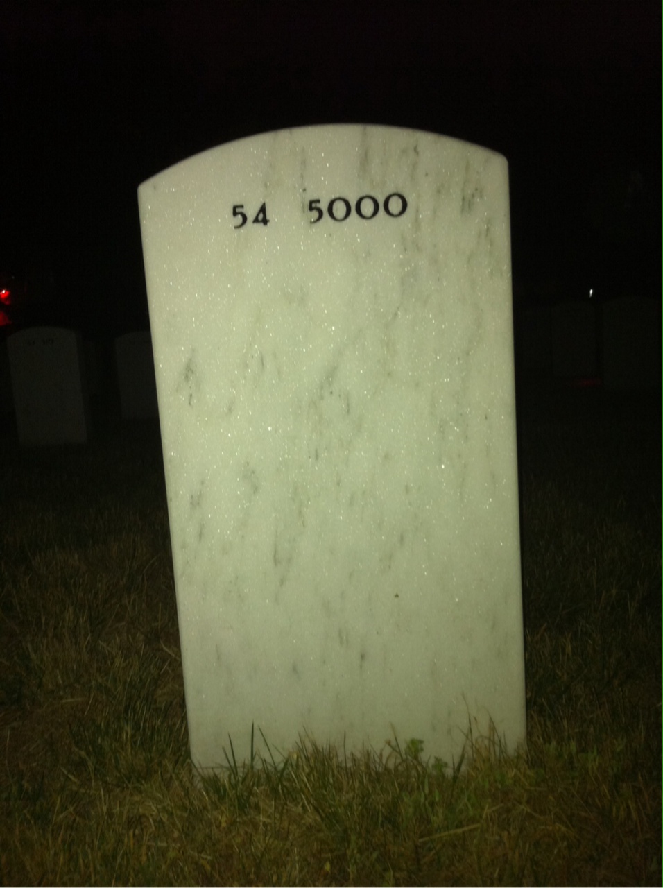 Back of headstone — John Ceglowski