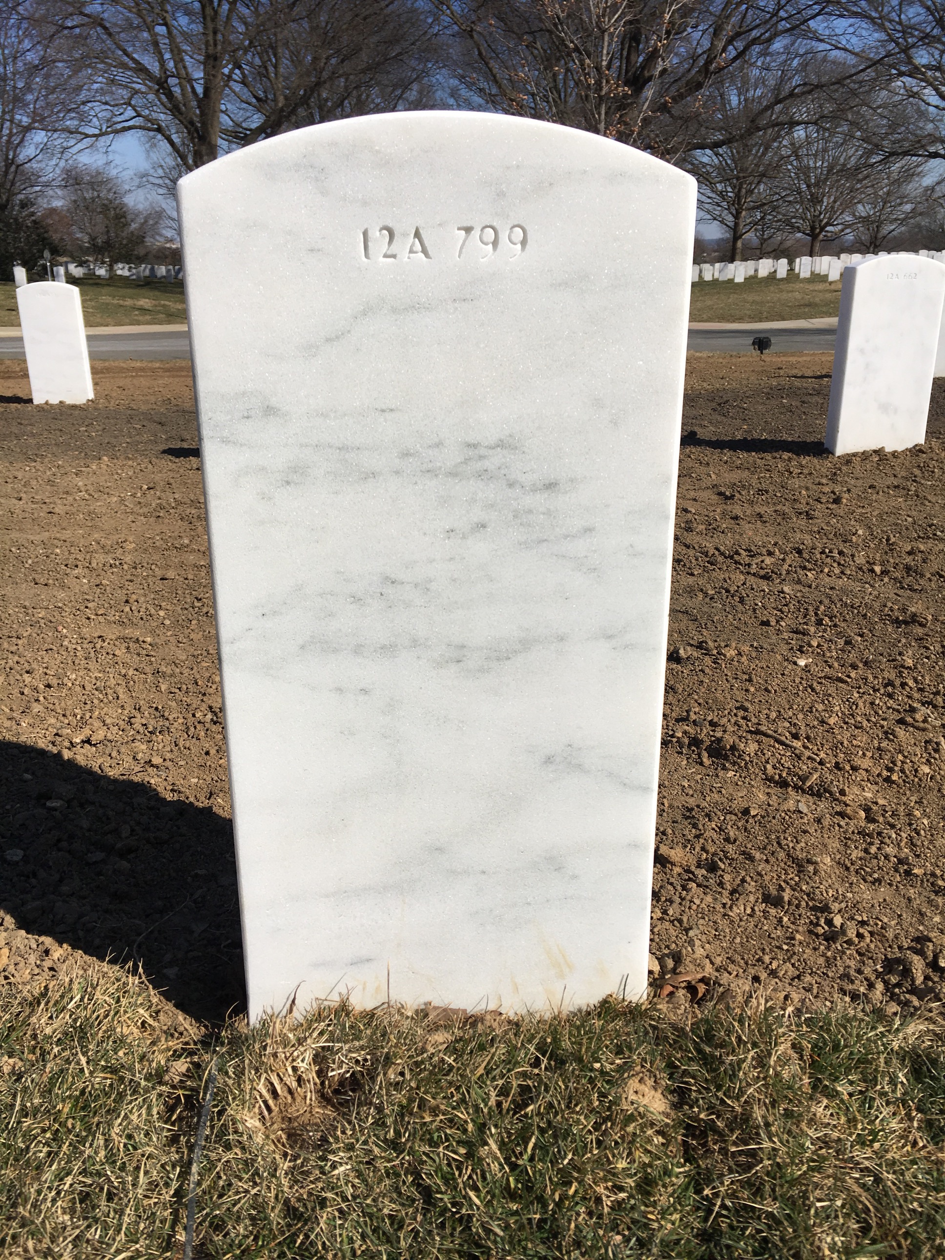 Back of headstone — William Walburn Halvorsen