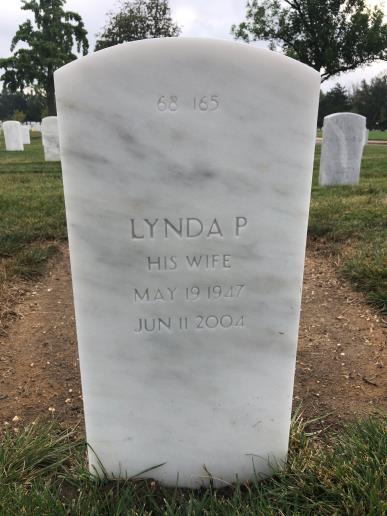 Back of headstone — Harry Hamilton