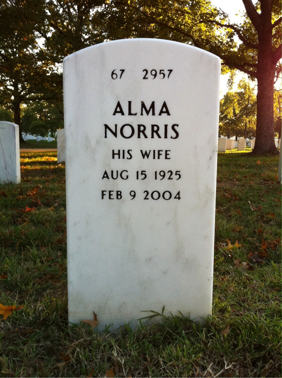 Back of headstone — Isaiah Jackson