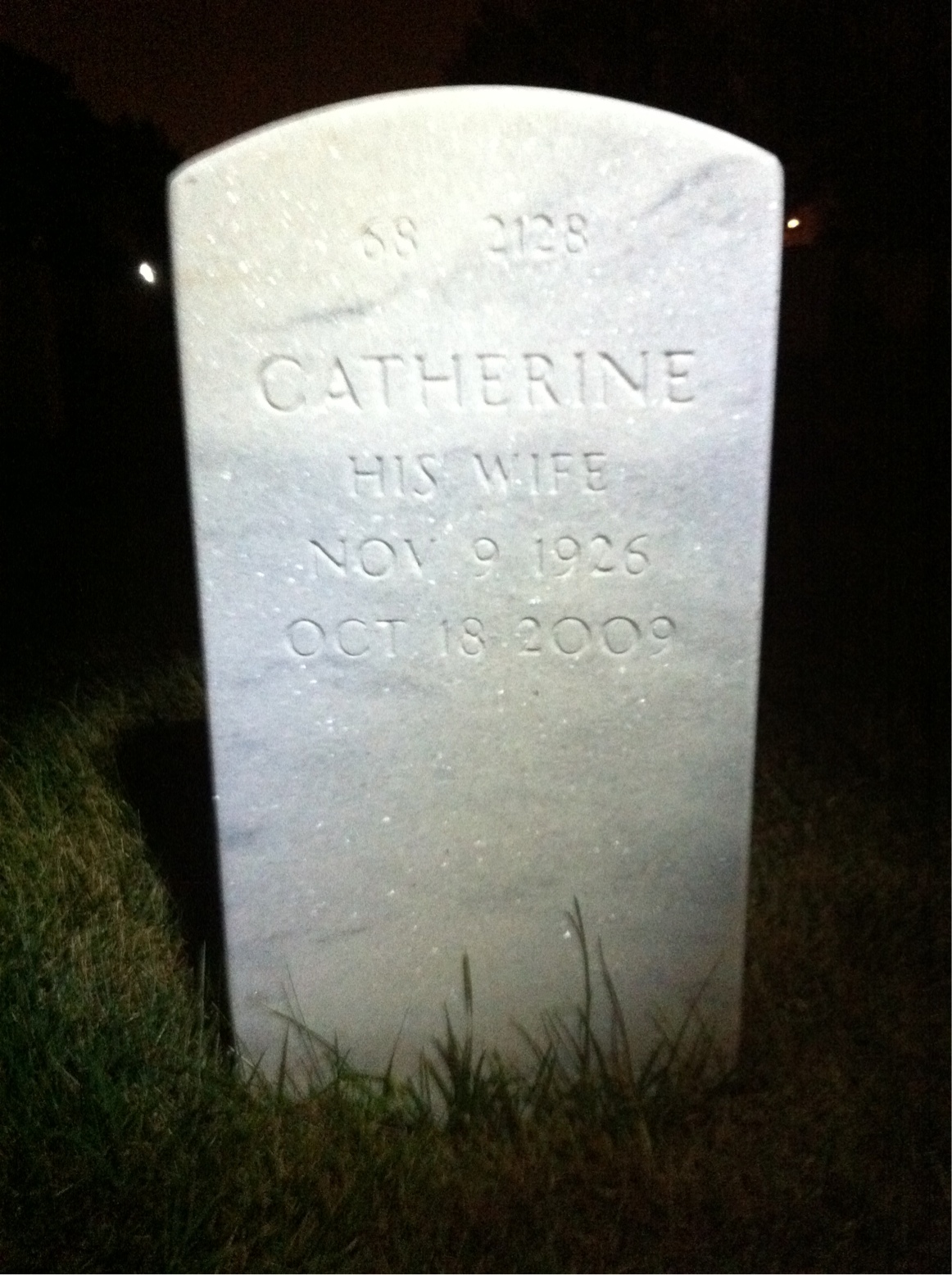 Back of headstone — Daniel Sillers