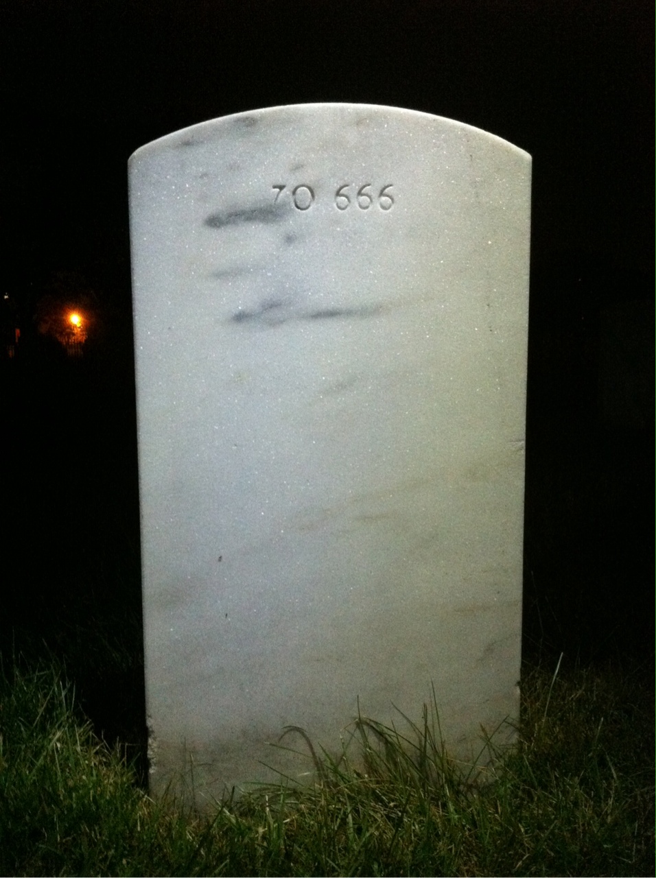 Back of headstone — Scott E Webber