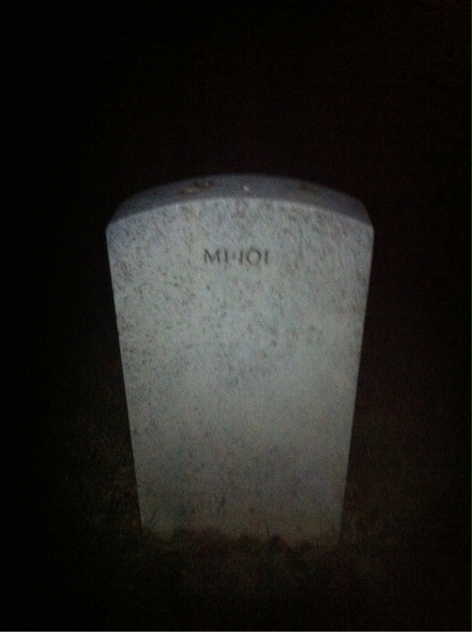 Back of headstone — Christos Bogiages