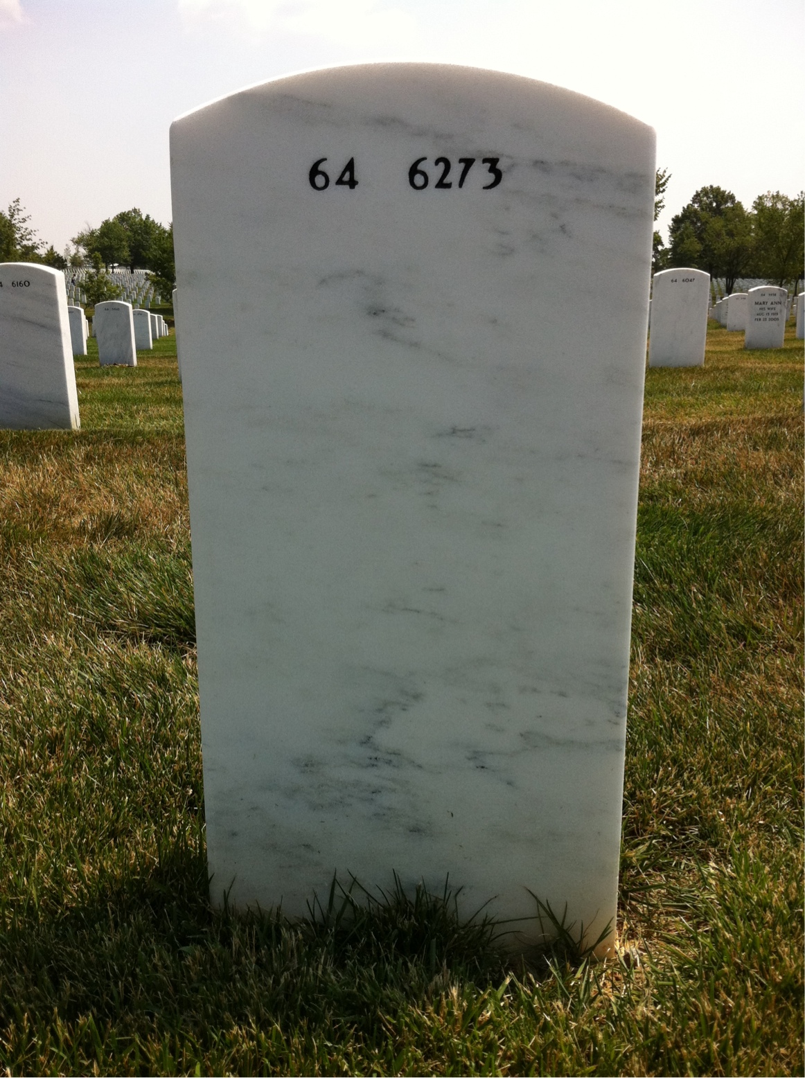 Back of headstone — Bruce Berdy