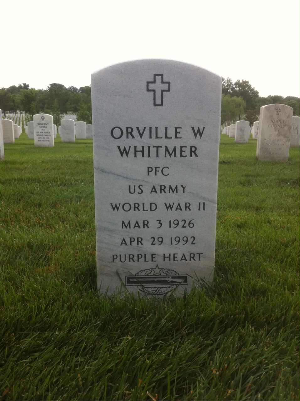 Orville W Whitmer