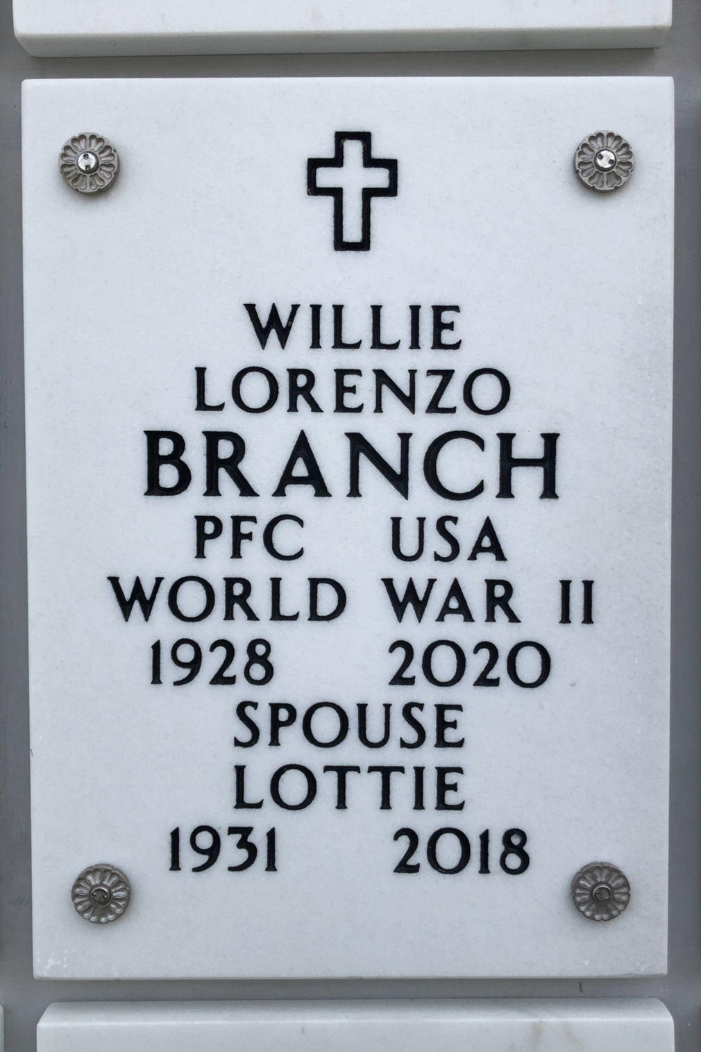 Willie Lorenzo Branch