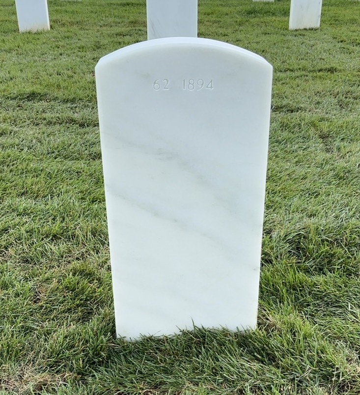 Back of headstone — Michael Murphy
