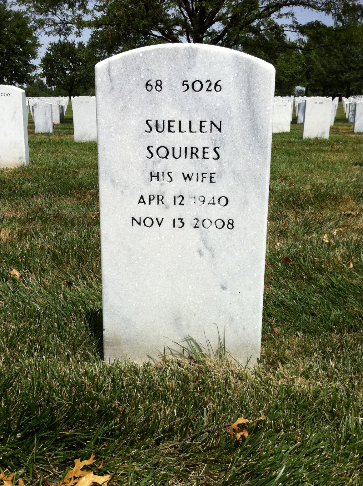 Back of headstone — David Beyer