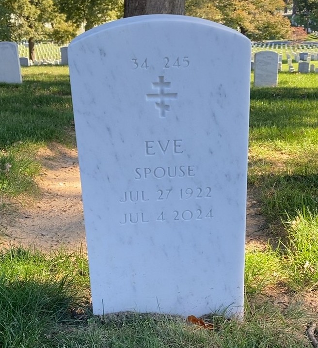 Back of headstone — Henry Smith