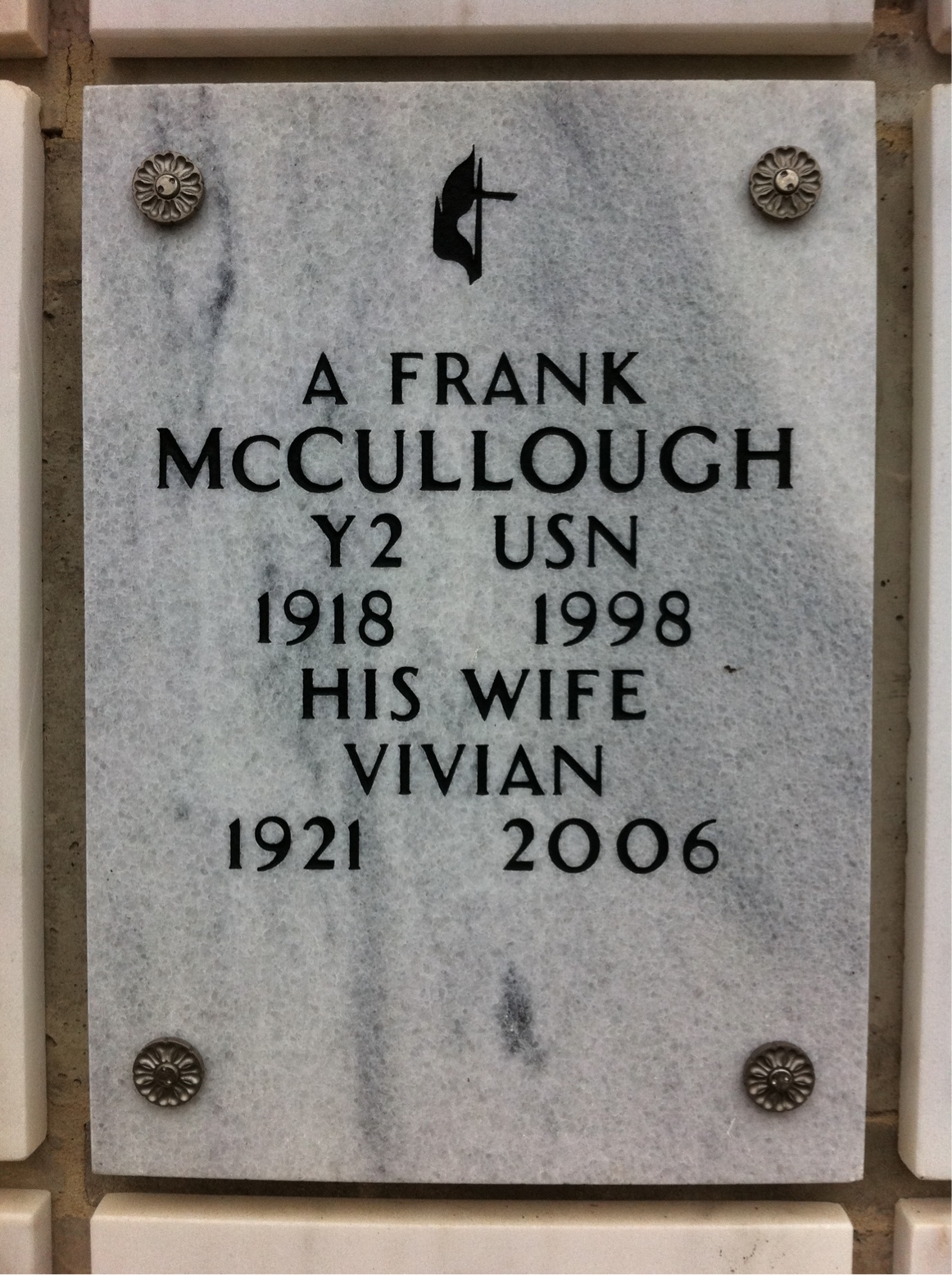 A  Frank Mccullough