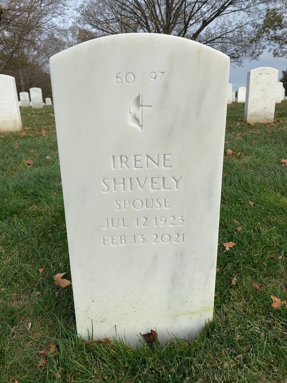 Back of headstone — Robert Stuart