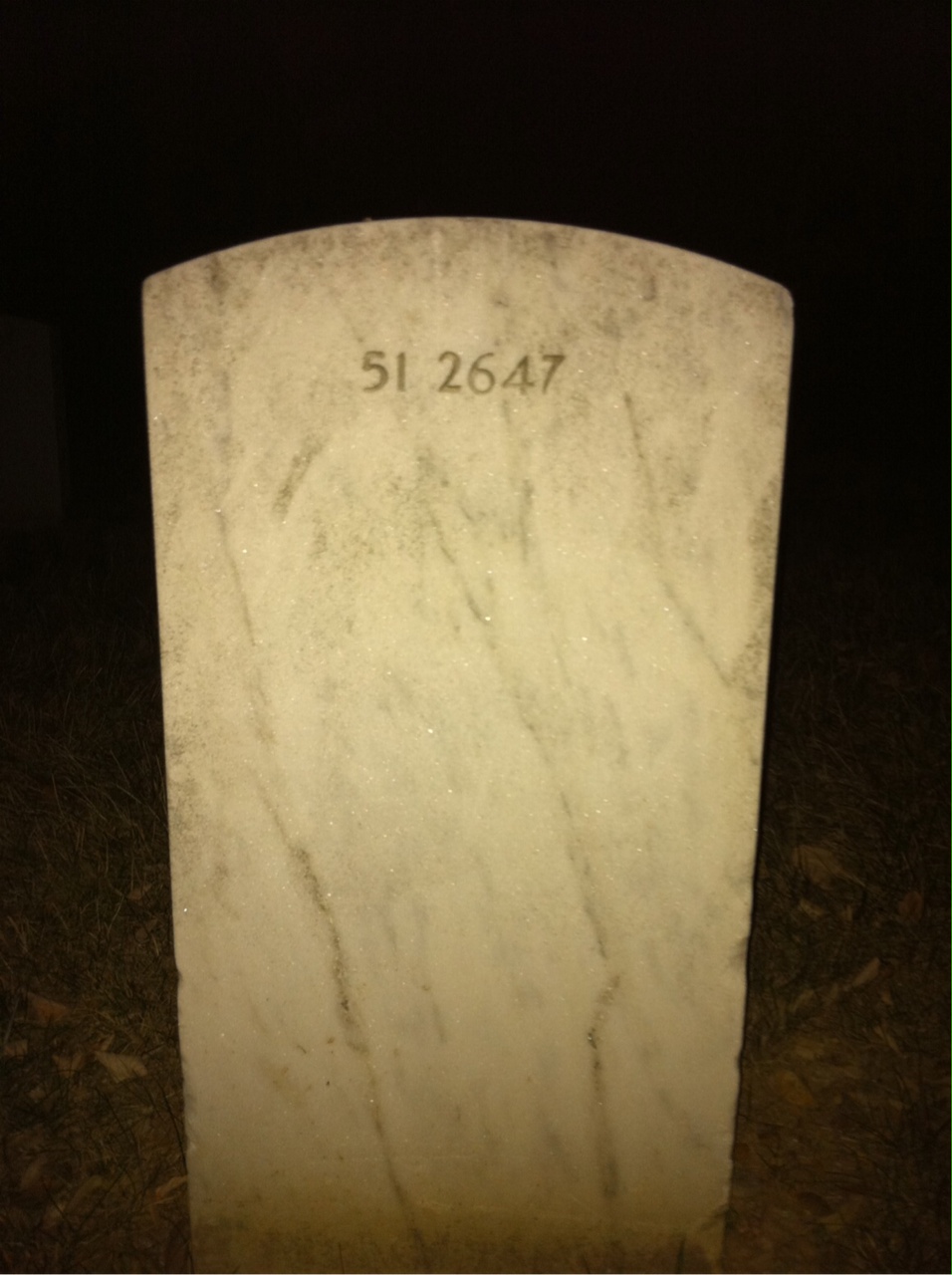 Back of headstone — Roberto Ambriz