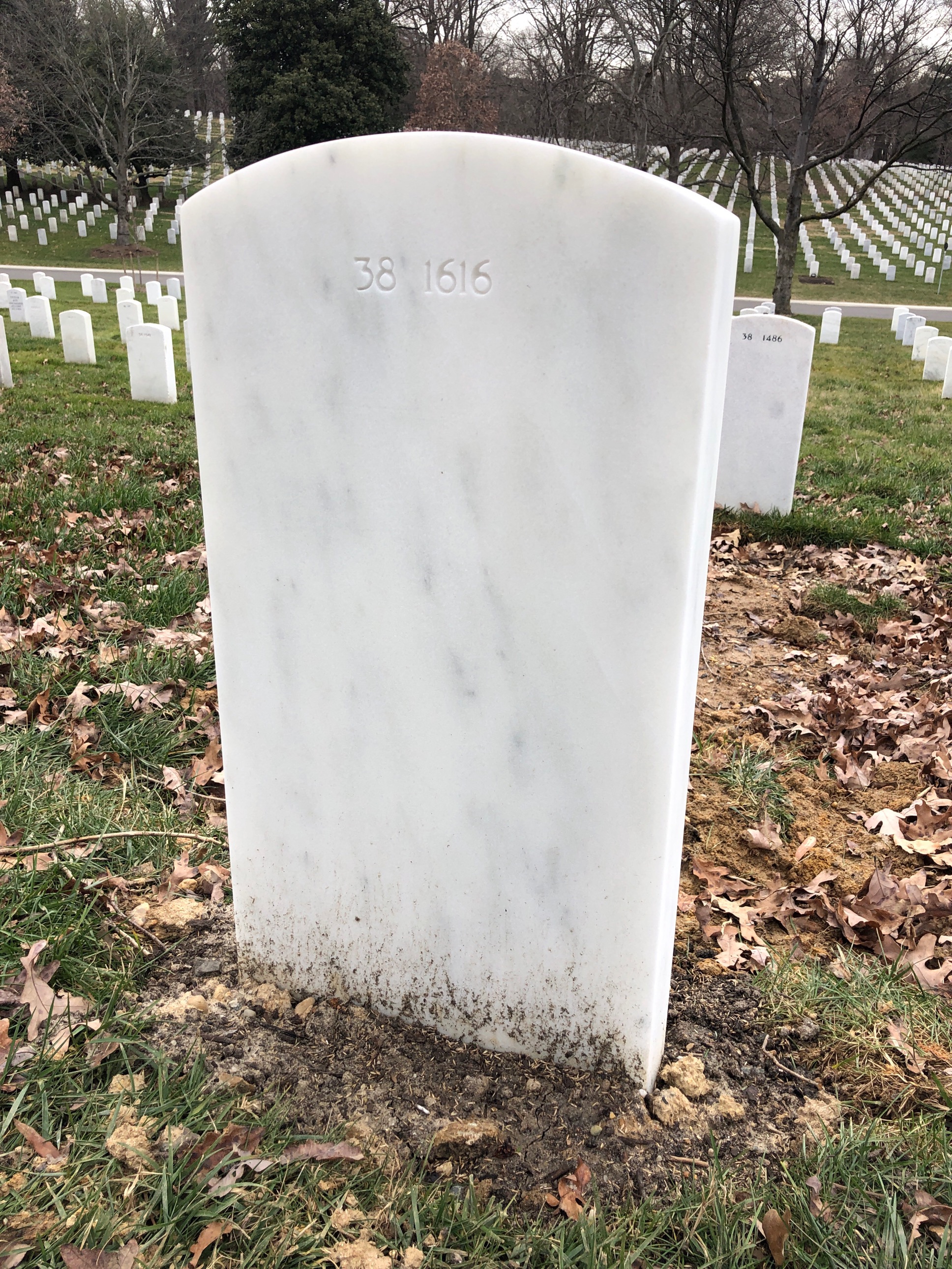 Back of headstone — Joseph Moulton