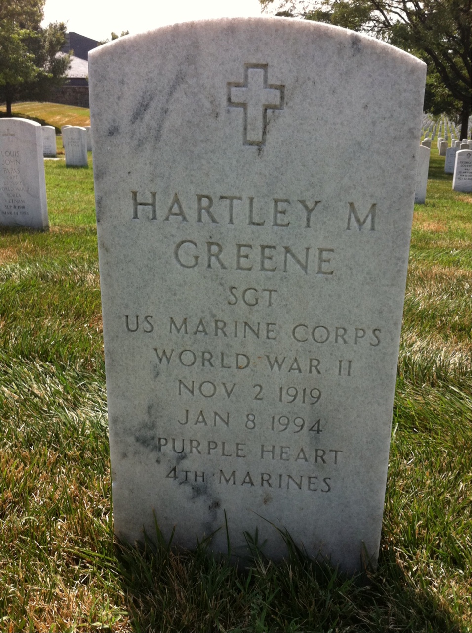 Hartley M Greene