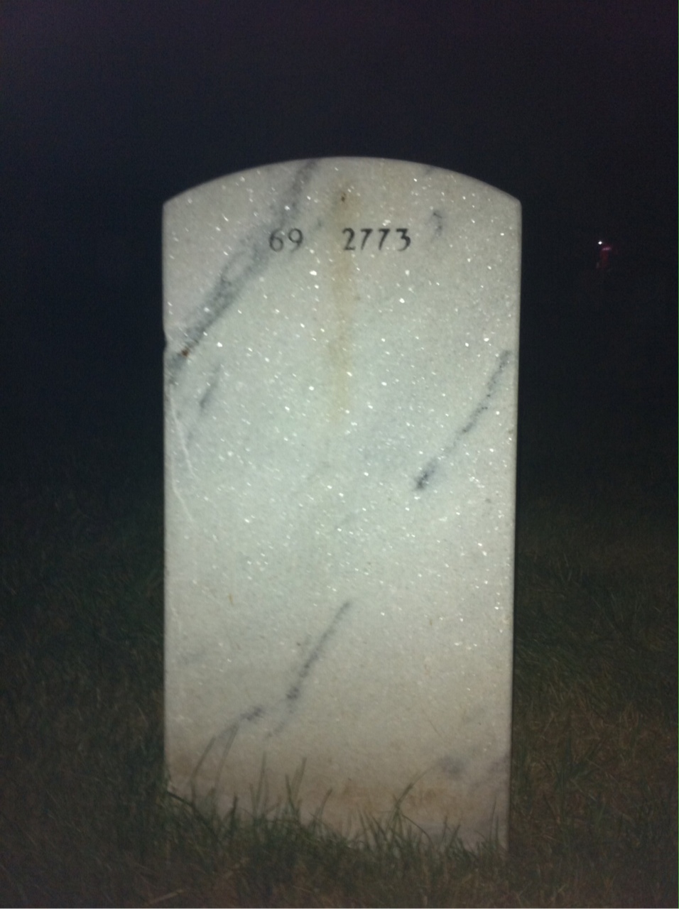 Back of headstone — Donald Findlay