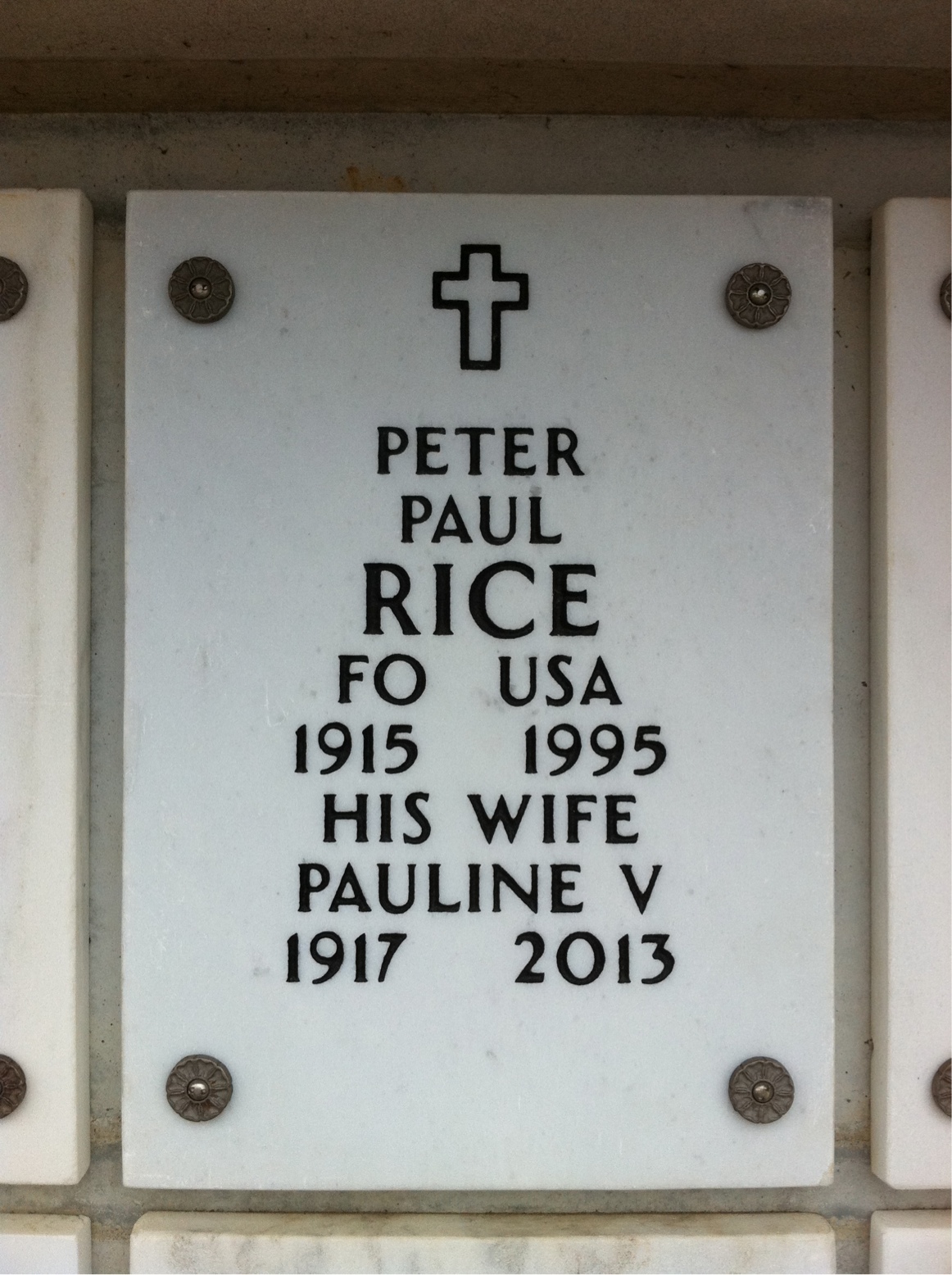 Peter P Rice