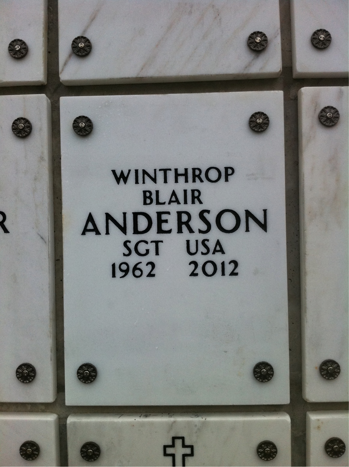 Winthrop Blair Anderson