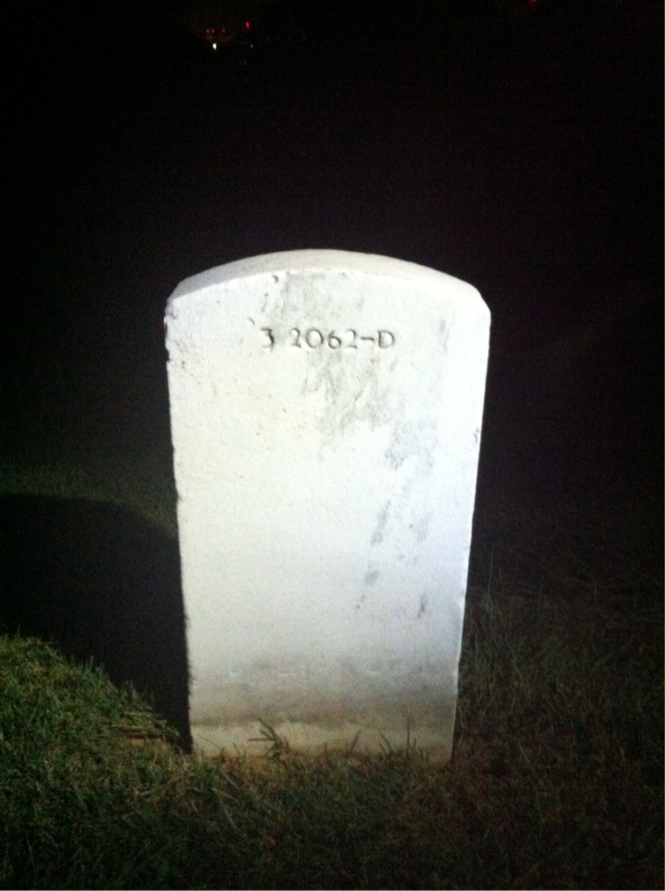 Back of headstone — Rudolph Miller