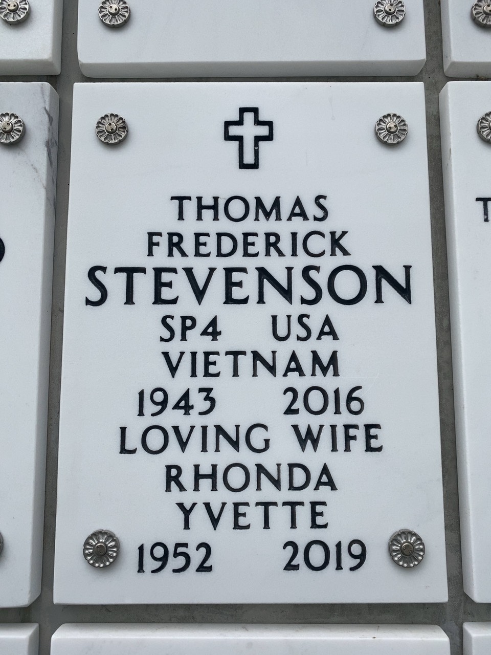 Thomas F Stevenson