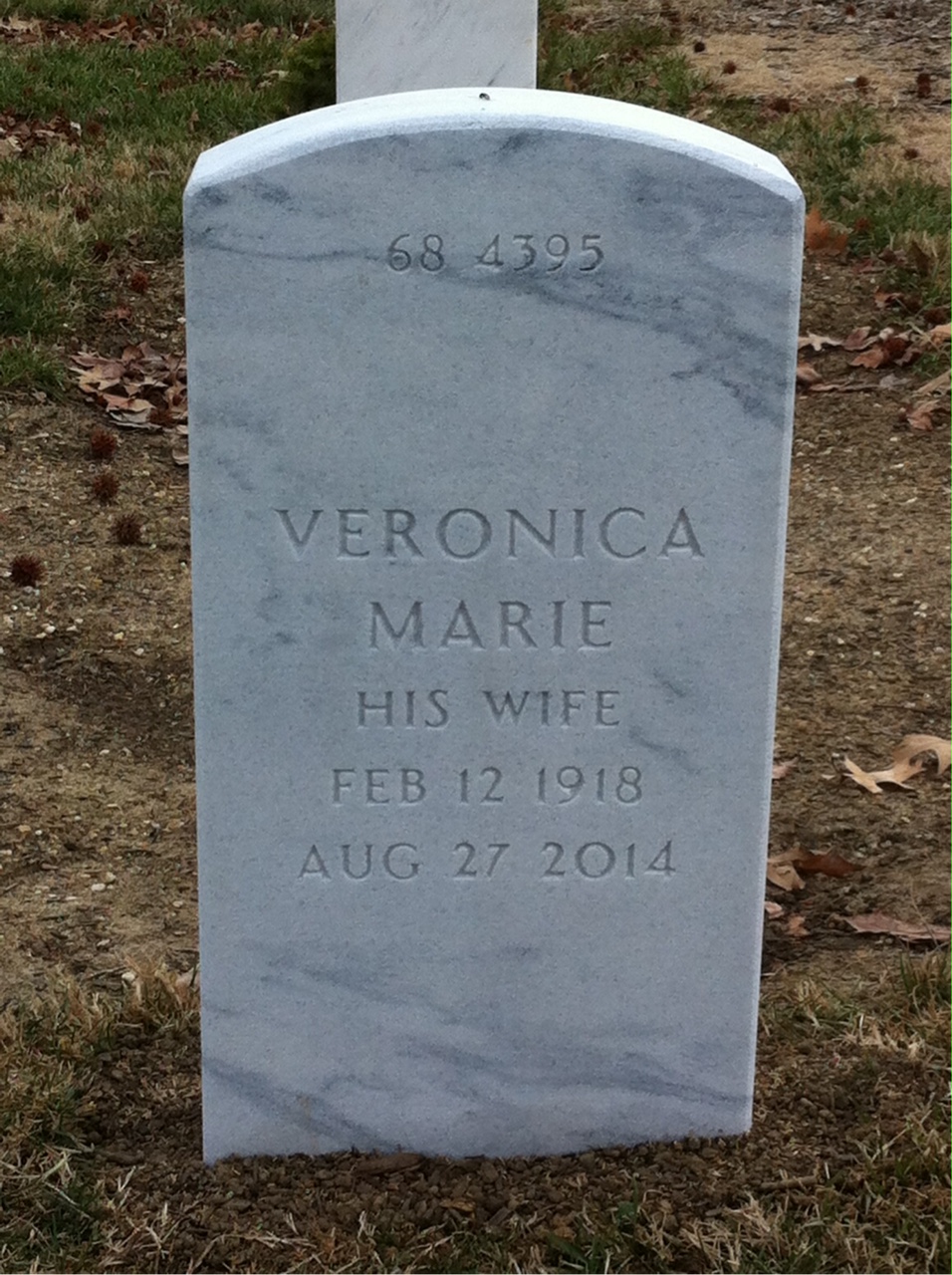 Back of headstone — George Moxon