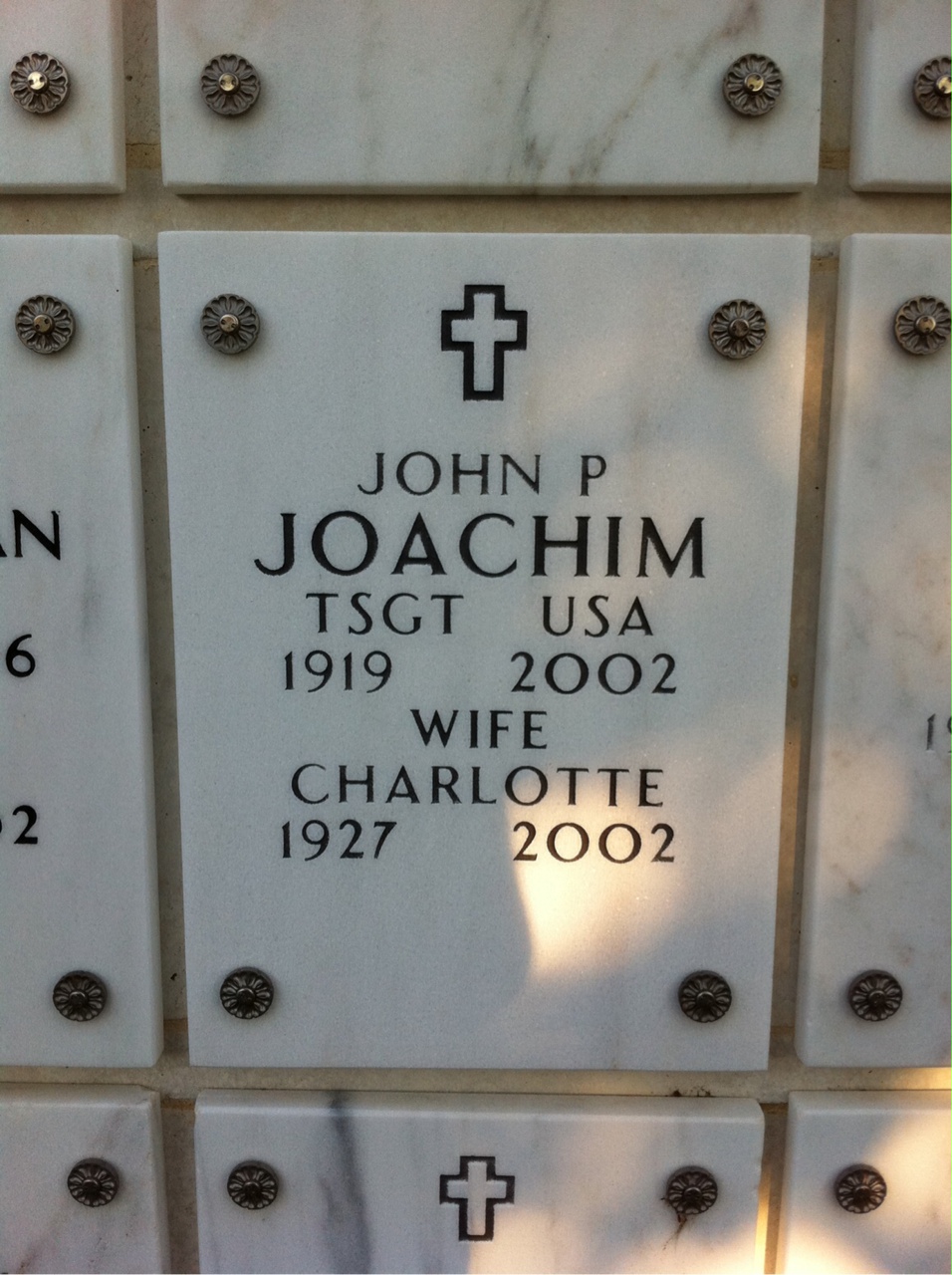 John P Joachim