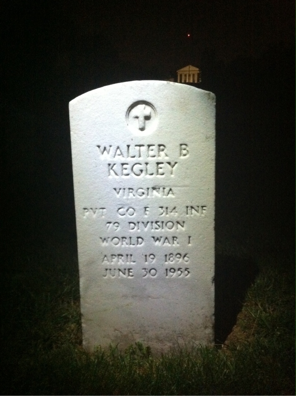 Walter F Kegley