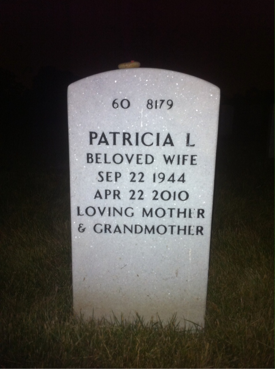 Back of headstone — Richard Eustis
