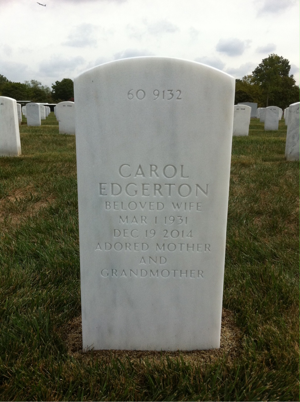 Back of headstone — Charles Cooper