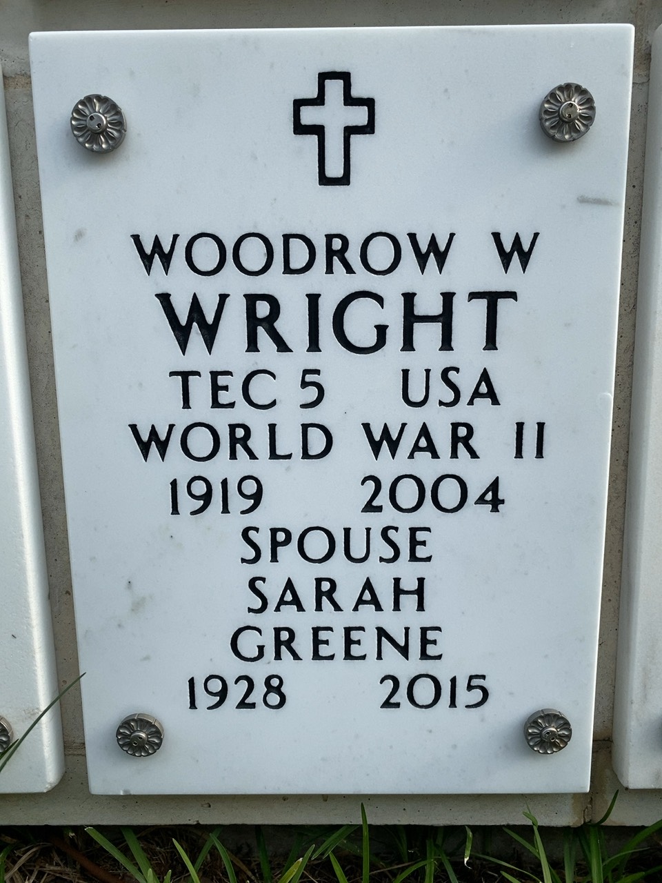 Woodrow Olean Wright