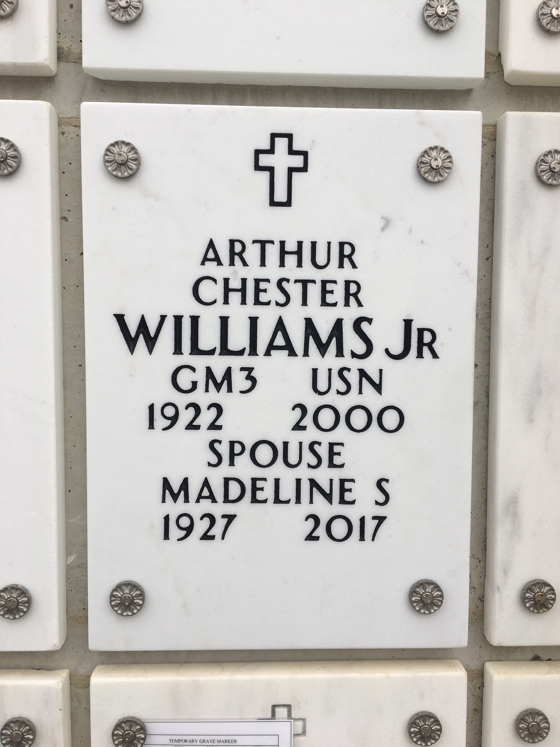 Arthur C Williams