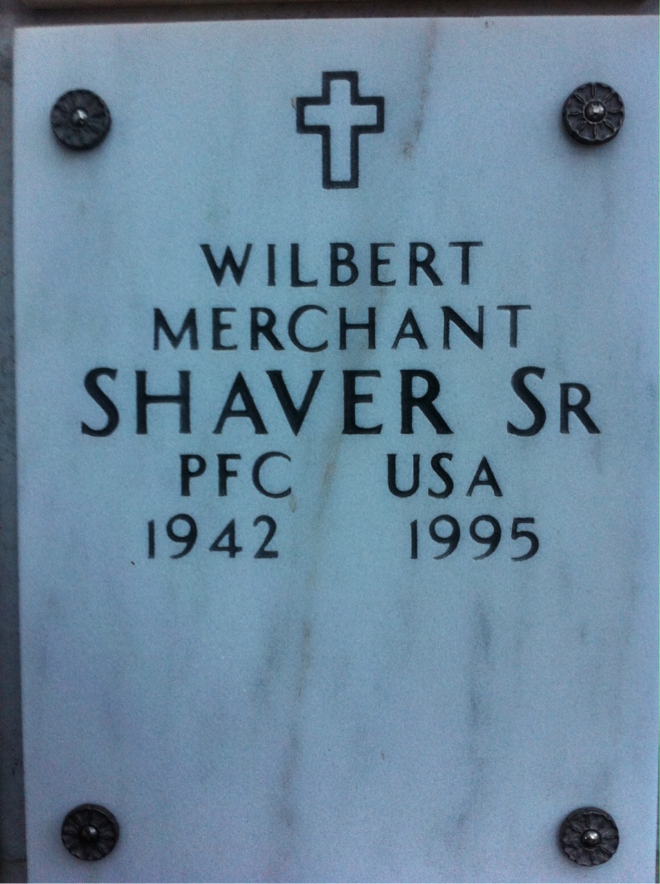Wilbert M Shaver