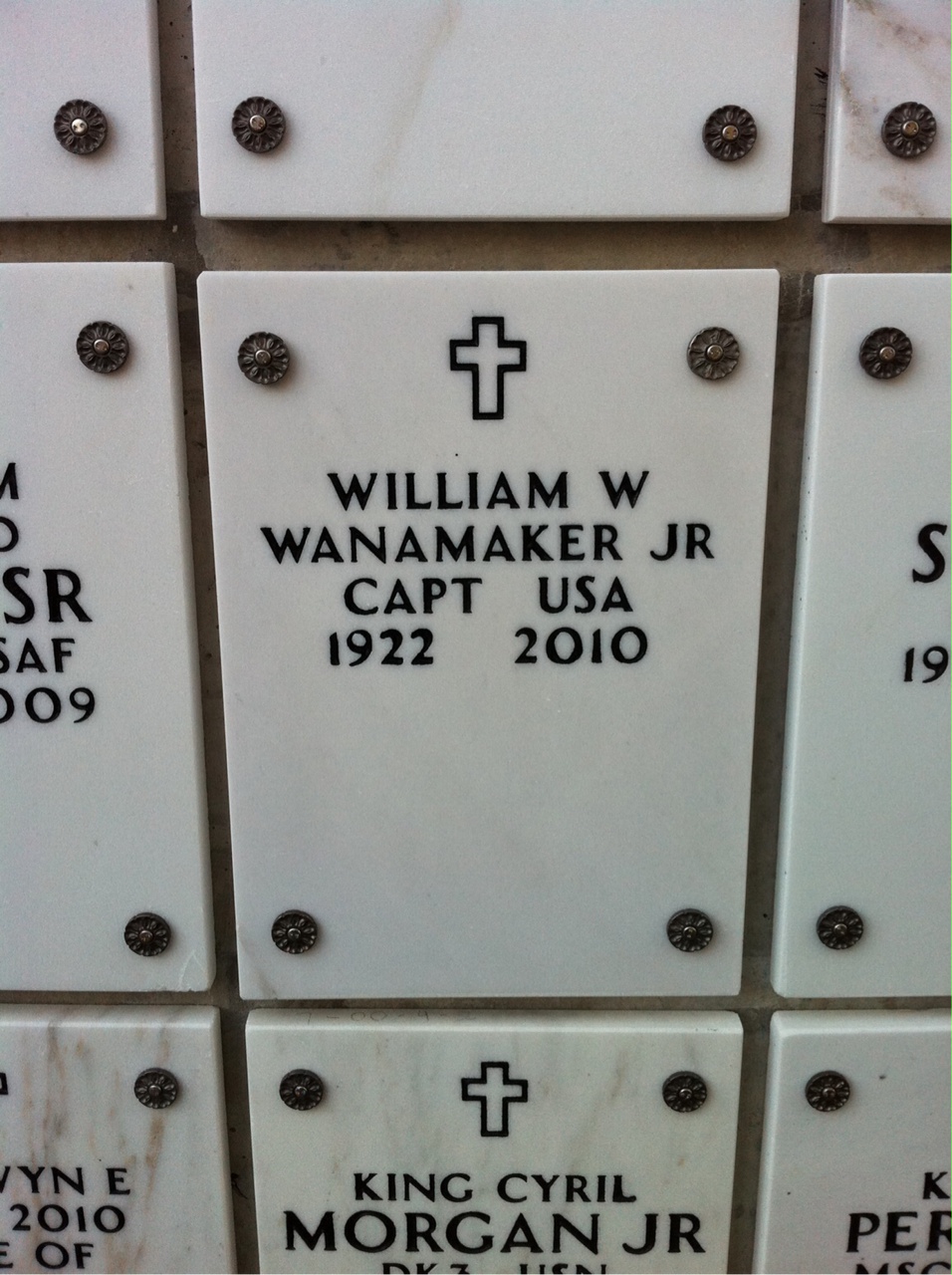 William W Wanamaker