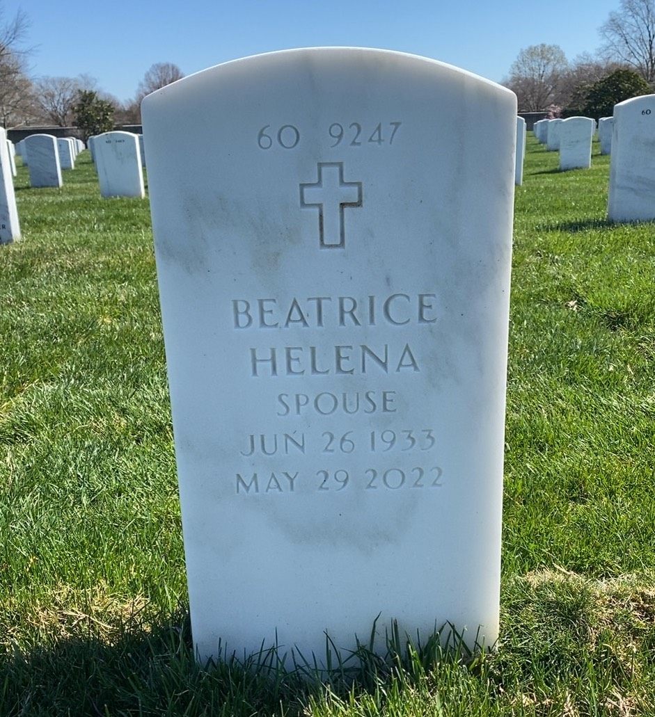 Back of headstone — Orlando Ramirez