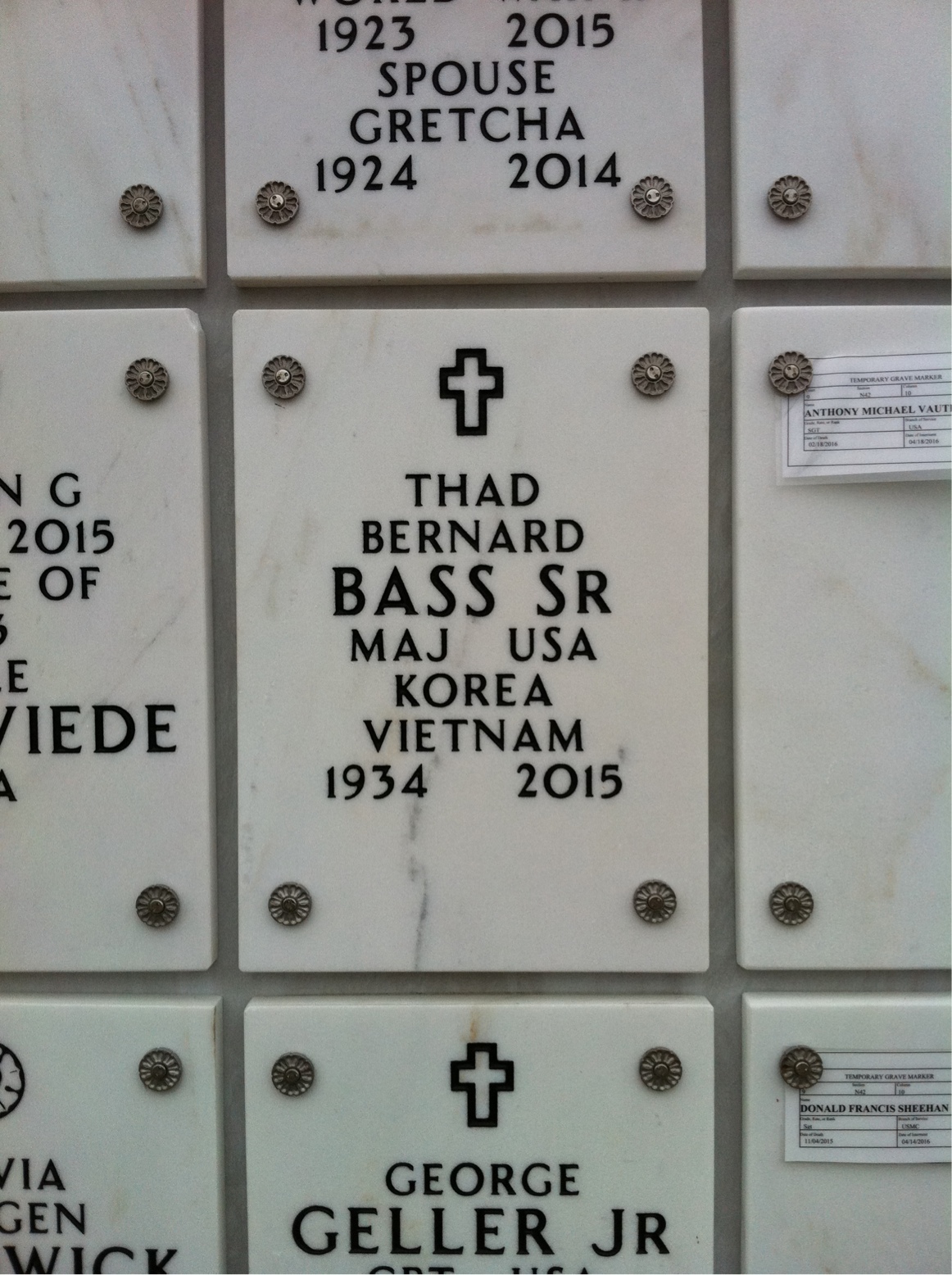 Thad B Bass