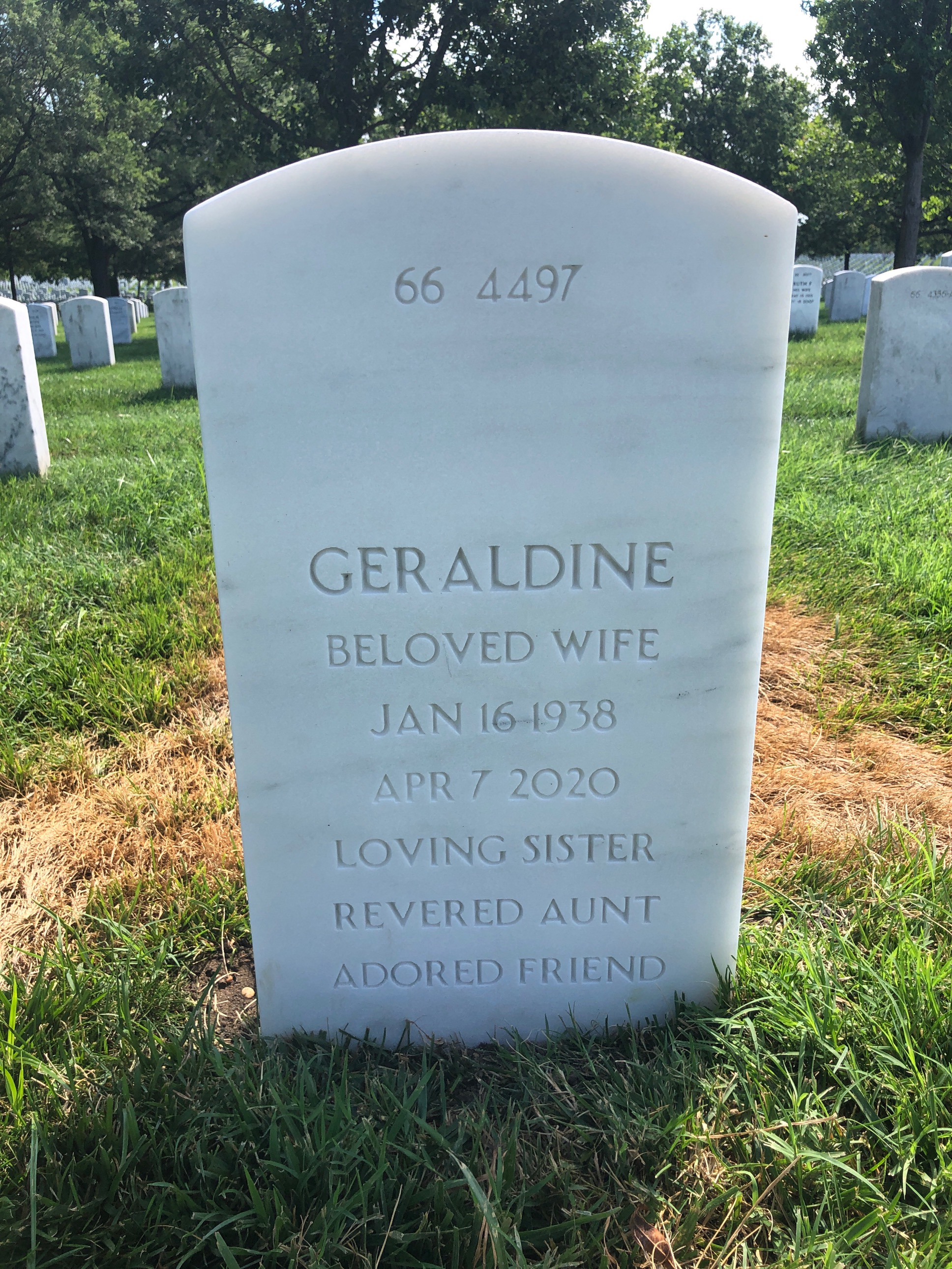 Back of headstone — James Smith