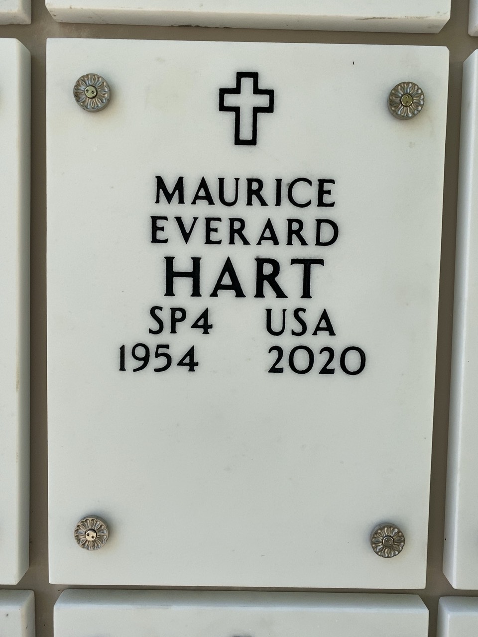Maurice E Hart