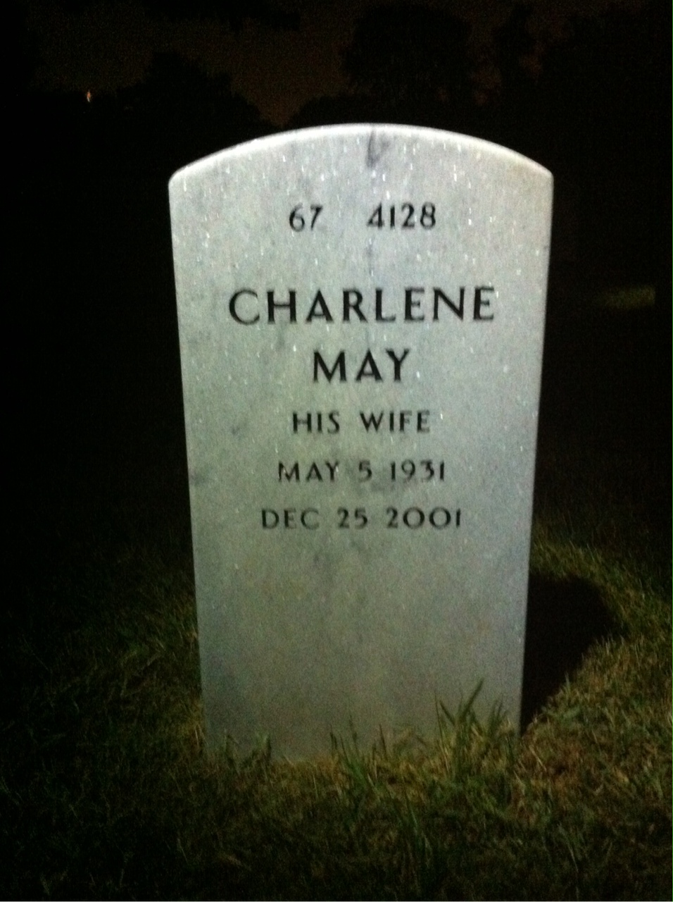 Back of headstone — Abraham Katz
