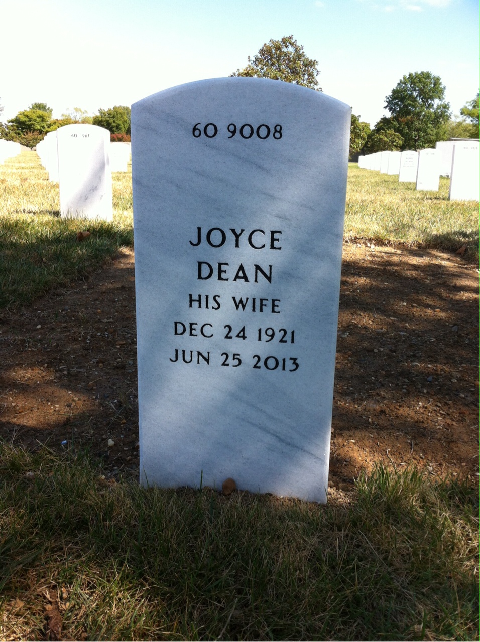 Back of headstone — Melvin Cash