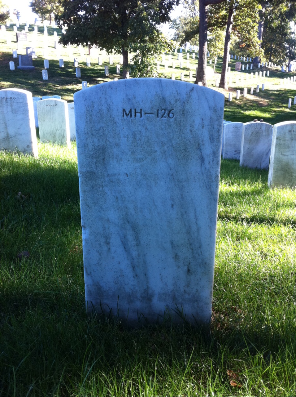 Back of headstone — Paschal Boggs