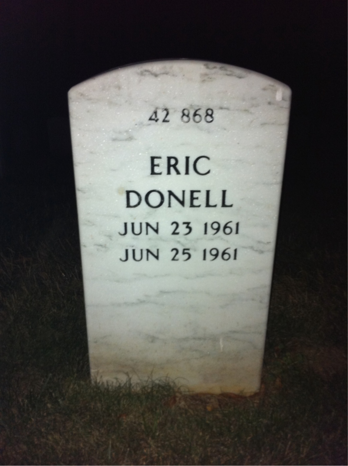 Back of headstone — John Rivers