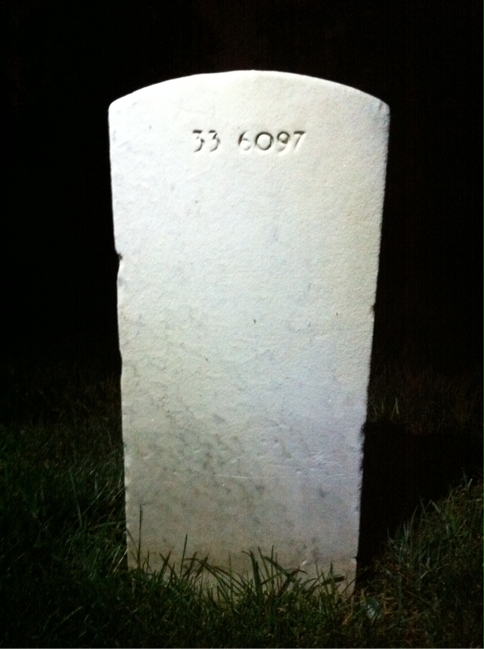 Back of headstone — Edward Mckenna